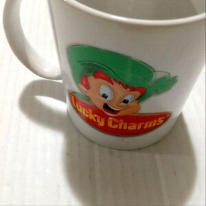 Lucky charms mug white